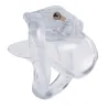 Cage de chasteté Nano 5.7 x 3.2cm Transparent
